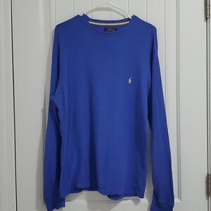 Polo by Ralph Lauren mens thermal, long sleeve,  size large